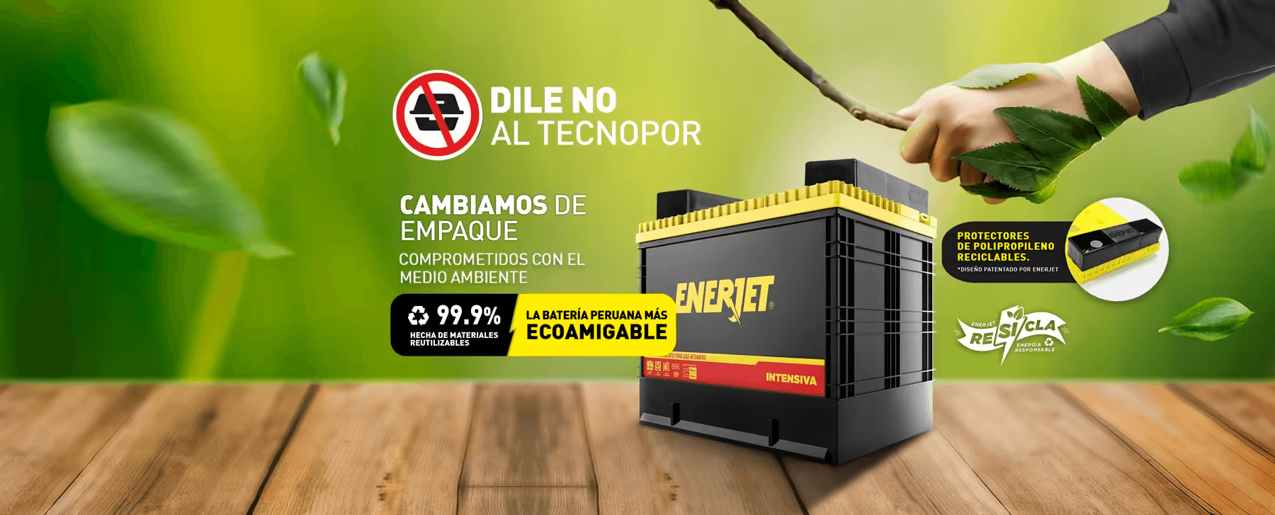 LA BATERÍA MÁS ECOAMIGABLE 