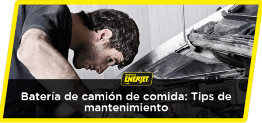 Batería de camión de comida: Tips de mantenimiento
