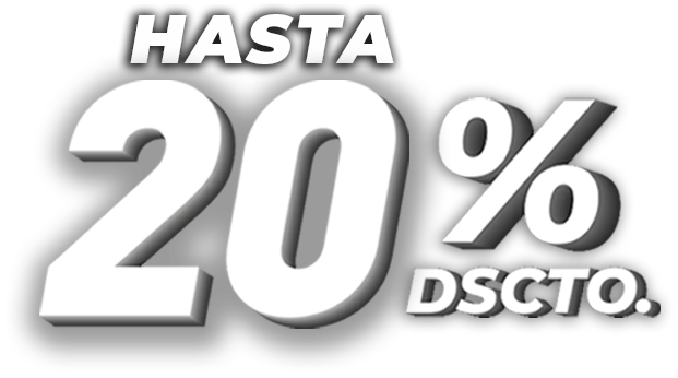 Descuento hasta 20%