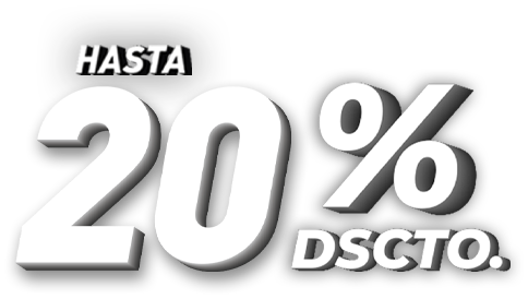 Descuento hasta 20%